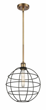 Lake Placid 1 Light Medium Stem Pendant 12 Inch Wide by Innovations - 516-1S-CE-12