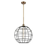 Lake Placid 1 Light Medium Stem Pendant 16 Inch Wide by Innovations - 516-1S-CE-16