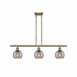 Athens Deco Swirl 3 Oversized Island Pendant 36 Inch Wide by Innovations - 516-3I-G1213-6
