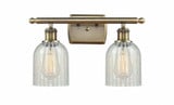 Caledonia 2 Light Vanity Light 16 Inch Wide by Innovations - 516-2W-G25