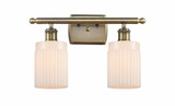 Hadley 2 Light Vanity Light 16 Inch Wide by Innovations - 516-2W-G34