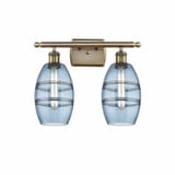 Vaz 2 Light Vanity Light 15.88 Inch Wide by Innovations - 516-2W-G557-6