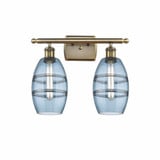 Vaz 2 Light Vanity Light 15.88 Inch Wide by Innovations - 516-2W-G557-6