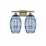 Vaz 2 Light Vanity Light 18 Inch Wide by Innovations - 516-2W-G557-8