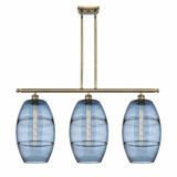 Vaz 3 Light Stem Hung Island Pendant 19 Inch Tall by Innovations - 516-3I-G557-10