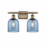 Bella 2 Light Industrial Vanity Light 15.5 Inch Wide by Innovations - 516-2W-G558-6