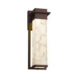 Alabaster Rocks Pacific Outdoor Wall Mount 16.5 Inch Tall by Justice Design - ALR-7544W