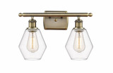 Cindyrella 2 Light Vanity Light Nautiical by Innovations - 516-2W-G65-6