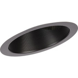 75W Step Baffle Trim for 6 Inch Sloped Ceiling Housing by Progress  - P806008