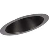 75W Step Baffle Trim for 6 Inch Sloped Ceiling Housing by Progress - P806008