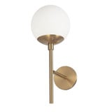 Dayana 1 Light Wall Sconce 15.75 Inch Tall by Dainolite - DAY-161W