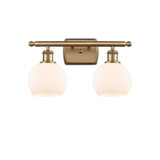 Athens 2 Light Vanity Light 16 Inch Wide by Innovations - 516-2W-G12-6