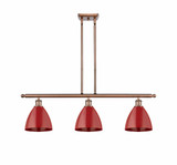 Plymouth Dome 3 Light Oversized Island Pendant 10 Inch Tall by Innovations - 516-3I-PLYM-75