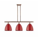 Plymouth Dome 3 Light Oversized Island Pendant 12 Inch Tall by Innovations - 516-3I-PLYM-9