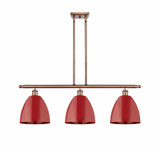 Plymouth Dome 3 Light Oversized Island Pendant 12 Inch Tall by Innovations - 516-3I-PLYM-9