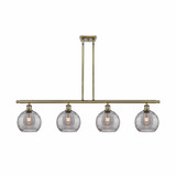 Athens Deco Swirl 4 Oversized Island Pendant 48 Inch Wide by Innovations - 516-4I-G1213-8