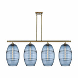 Vaz 4 Light Stem Hung Island Pendant 19 Inch Tall by Innovations - 516-4I-G557-10