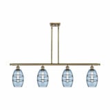 Vaz 4 Light Stem Hung Island Pendant 8.63 Inch Tall by Innovations - 516-4I-G557-6