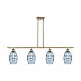 Vaz 4 Light Stem Hung Island Pendant 8.63 Inch Tall by Innovations - 516-4I-G557-6
