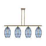 Vaz 4 Light Stem Hung Island Pendant 10.38 Inch Tall by Innovations - 516-4I-G557-8
