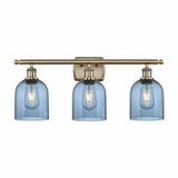 Bella 3 Light Industrial Vanity Light 25.5 Inch Wide by Innovations - 516-3W-G558-6