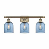 Bella 3 Light Industrial Vanity Light 25.5 Inch Wide by Innovations - 516-3W-G558-6