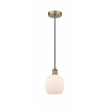 Belfast 1 Light Mini Cord Hung Pendant 9.75 Inch Tall by Innovations - 616-1P-G10