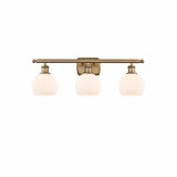 Athens 3 Light Vanity Light 26 Inh Wide by Innovations - 516-3W-G12-6