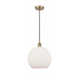 Athens 1 Light Industrial Medium Pendant by Innovations - 616-1P-G12-12