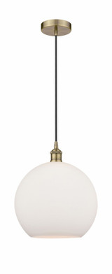 Athens 1 Light Industrial Medium Pendant by Innovations - 616-1P-G12-12