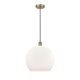 Athens 1 Light Medium Pendant 17.38 Inch Tall by Innovations - 616-1P-G12-14