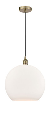 Athens 1 Light Medium Pendant 17.38 Inch Tall by Innovations - 616-1P-G12-14