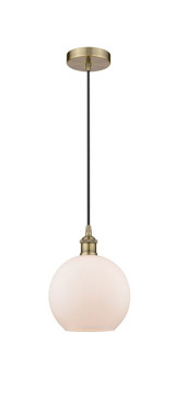 Athens 1 Light Small Pendant 10.75 Inch Tall by Innovations - 616-1P-G12-8