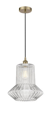 Springwater 1 Light Cord Hung Medium Pendant 15.75 Inch Tall by Innovations - 616-1P-G-G212