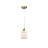 Hadley 1 Light Mini Cord Hung Pendant 9.75 Inch Tall by Innovations - 616-1P-G34