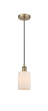 Hadley 1 Light Mini Cord Hung Pendant 9.75 Inch Tall by Innovations - 616-1P-G34