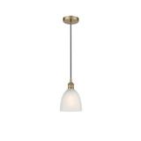 Castile 1 Light Mini Cord Hung Pendant 9.75 Inch Tall by Innovations - 616-1P-G38