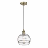 Rochester 1 Light Small Cord Hung Pendant 10 Inch Wide by Innovations - 616-1P-G556-10