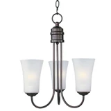 Logan 3 Light Small Chandelier by Maxim 10043FT - 10043FT