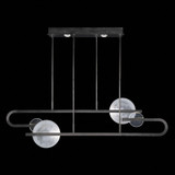 Selene 10W 8 LED Pendant 20 Inch Tall and 65 Inch Wide by Fine Art - 922840