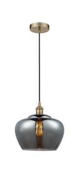 Fenton 1 Light Industrial Small Pendant 11.5 Inch Tall by Innovations - 616-1P-G9L-L