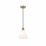 Berkshire 1 Light Small Pendant 10.75 Inch Tall by Innovations - 616-1P-GBC-8
