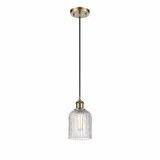 Bridal Veil 1 Light Mini Pendant 9 Inch Tall by Innovations - 516-1P-G559-5