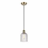 Bridal Veil 1 Light Mini Pendant 9 Inch Tall by Innovations - 516-1P-G559-5