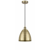 Edison Dome 1 Light Small Pendant 12.88 Inch Tall by Innovations - 616-1P-MBD-9