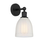 Brookfield 1 Light White Wall Sconce by Innovations - 616-1W-G44