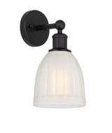 Brookfield 1 Light White Wall Sconce by Innovations - 616-1W-G44