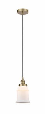 Canton 1 Light Mini Pendant 11 Inch Tall by Innovations - 616-1PH-G18