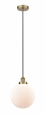 Beacon 1 Light Small Pendant 10 Inch Wide by Innovations - 616-1PH-G20-10