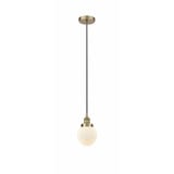 Beacon 1 Light Mini Pendant 6 Inch Wide by Innovations - 616-1PH-G20-6